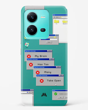 Too Many Open Tabs Hard Case Phone Cover (Vivo)