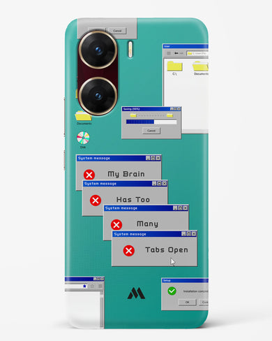 Too Many Open Tabs Hard Case Phone Cover (Vivo)