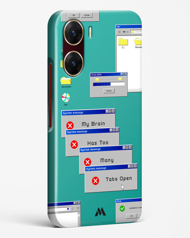 Too Many Open Tabs Hard Case Phone Cover (Vivo)