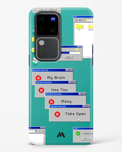 Too Many Open Tabs Hard Case Phone Cover (Vivo)