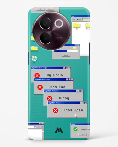 Too Many Open Tabs Hard Case Phone Cover (Vivo)