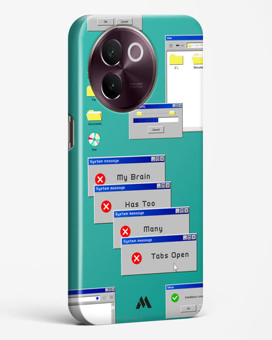 Too Many Open Tabs Hard Case Phone Cover (Vivo)