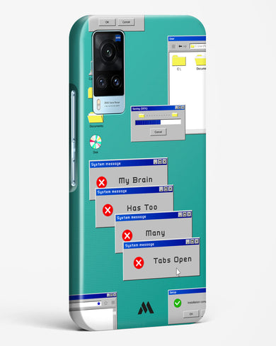 Too Many Open Tabs Hard Case Phone Cover (Vivo)