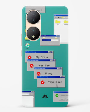 Too Many Open Tabs Hard Case Phone Cover (Vivo)