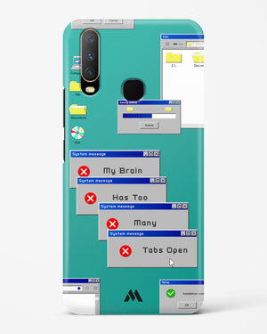 Too Many Open Tabs Hard Case Phone Cover (Vivo)