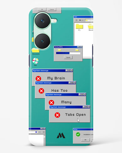 Too Many Open Tabs Hard Case Phone Cover (Vivo)