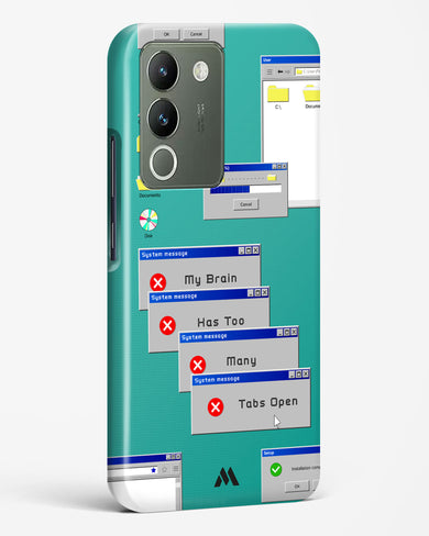 Too Many Open Tabs Hard Case Phone Cover (Vivo)