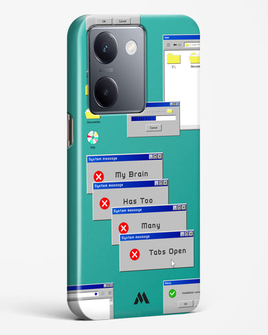 Too Many Open Tabs Hard Case Phone Cover (Vivo)