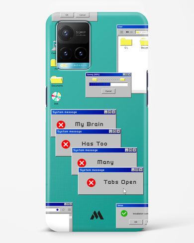 Too Many Open Tabs Hard Case Phone Cover (Vivo)