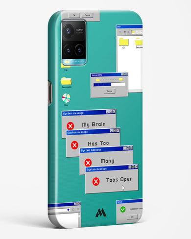 Too Many Open Tabs Hard Case Phone Cover (Vivo)