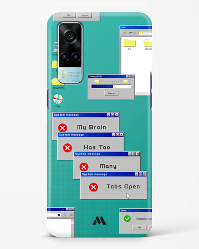 Too Many Open Tabs Hard Case Phone Cover (Vivo)