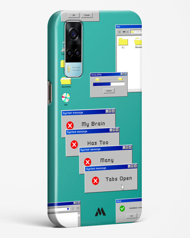 Too Many Open Tabs Hard Case Phone Cover (Vivo)