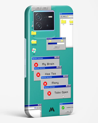 Too Many Open Tabs Hard Case Phone Cover (Vivo)