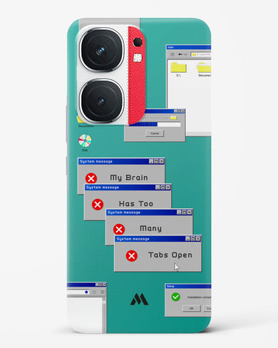 Too Many Open Tabs Hard Case Phone Cover (Vivo)