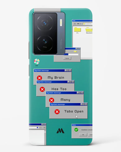 Too Many Open Tabs Hard Case Phone Cover (Vivo)