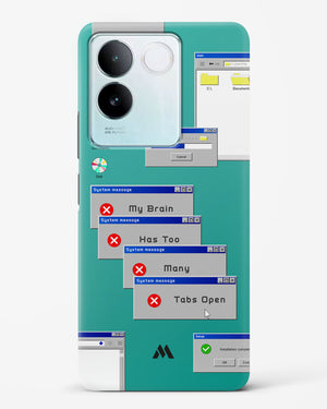 Too Many Open Tabs Hard Case Phone Cover (Vivo)