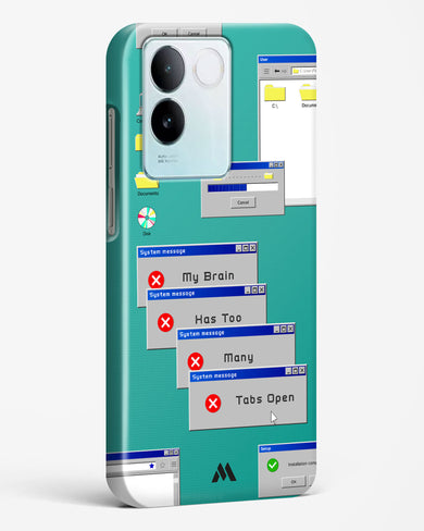 Too Many Open Tabs Hard Case Phone Cover (Vivo)