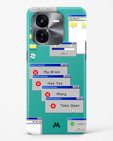 Too Many Open Tabs Hard Case Phone Cover (Vivo)