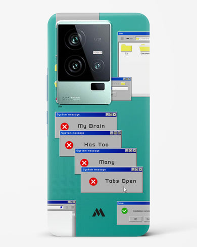 Too Many Open Tabs Hard Case Phone Cover (Vivo)