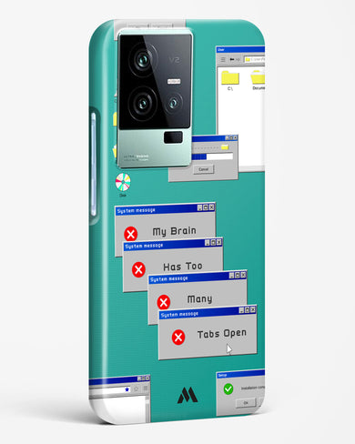 Too Many Open Tabs Hard Case Phone Cover (Vivo)