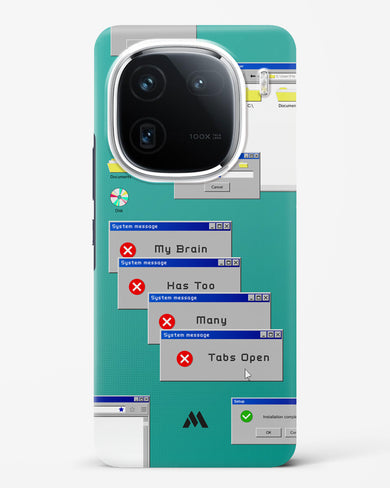 Too Many Open Tabs Hard Case Phone Cover (Vivo)