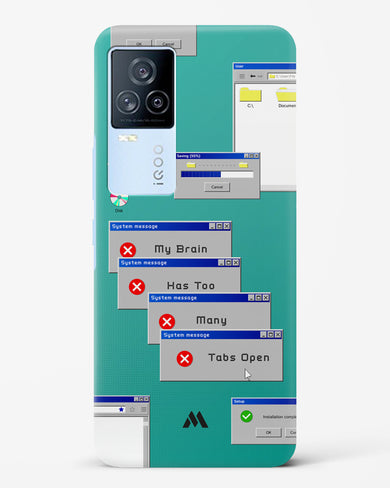 Too Many Open Tabs Hard Case Phone Cover (Vivo)