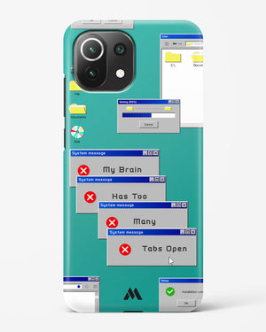 Too Many Open Tabs Hard Case Phone Cover (Xiaomi)