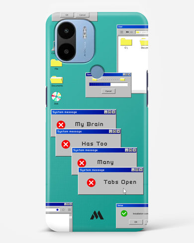 Too Many Open Tabs Hard Case Phone Cover (Xiaomi)