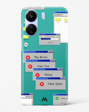 Too Many Open Tabs Hard Case Phone Cover (Xiaomi)