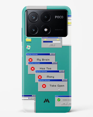 Too Many Open Tabs Hard Case Phone Cover (Xiaomi)