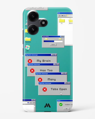 Too Many Open Tabs Hard Case Phone Cover (Xiaomi)