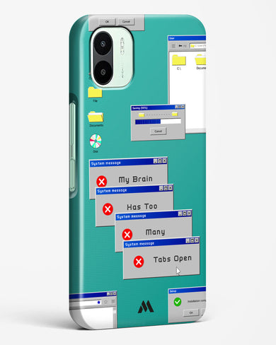 Too Many Open Tabs Hard Case Phone Cover (Xiaomi)