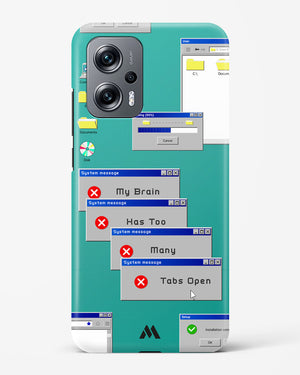 Too Many Open Tabs Hard Case Phone Cover (Xiaomi)