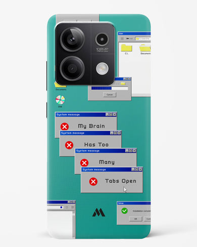 Too Many Open Tabs Hard Case Phone Cover (Xiaomi)