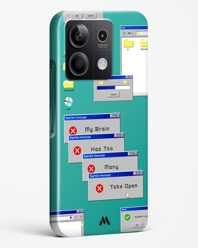 Too Many Open Tabs Hard Case Phone Cover (Xiaomi)