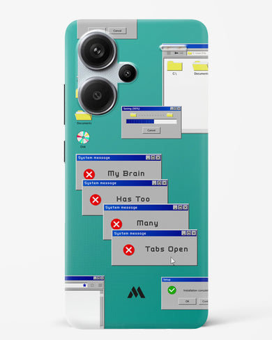 Too Many Open Tabs Hard Case Phone Cover (Xiaomi)