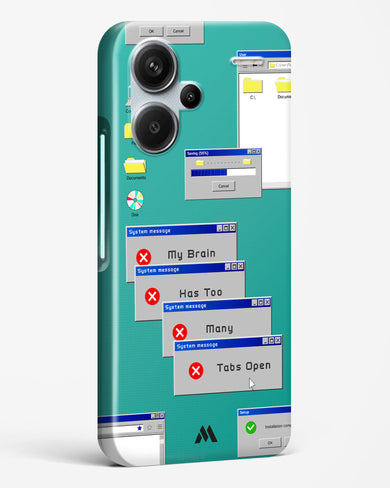 Too Many Open Tabs Hard Case Phone Cover (Xiaomi)