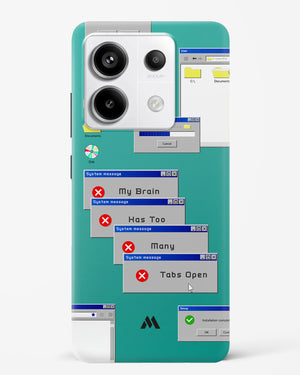 Too Many Open Tabs Hard Case Phone Cover (Xiaomi)