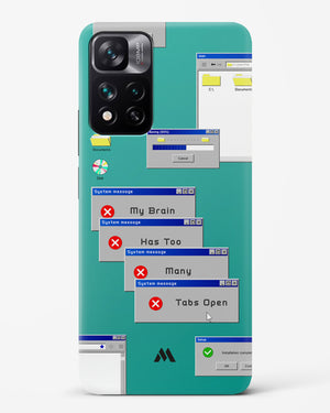 Too Many Open Tabs Hard Case Phone Cover (Xiaomi)