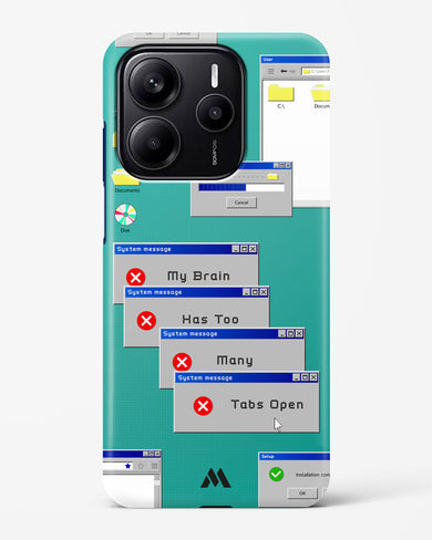 Too Many Open Tabs Hard Case Phone Cover (Xiaomi)