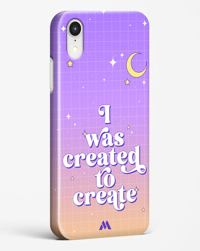 Created to Create Hard Case Phone Cover (Apple)