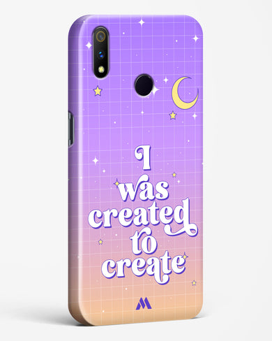 Created to Create Hard Case Phone Cover-(Realme)