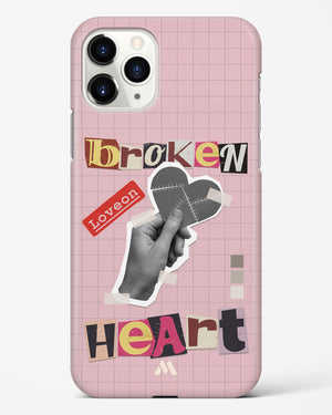 Love On Broken Heart Hard Case Phone Cover-(Apple)