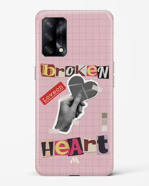 Love On Broken Heart Hard Case Phone Cover-(Oppo)