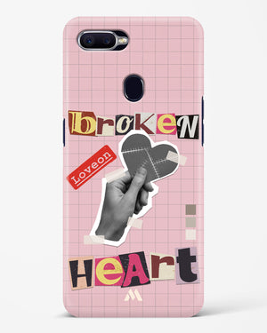 Love On Broken Heart Hard Case Phone Cover-(Oppo)