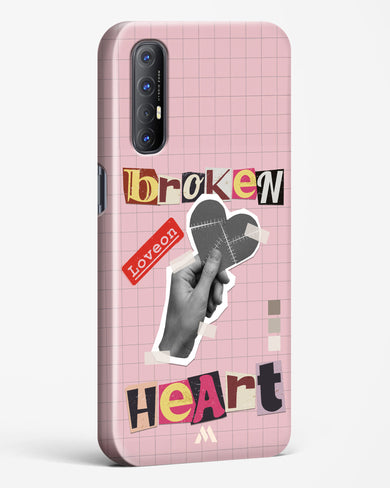 Love On Broken Heart Hard Case Phone Cover (Oppo)