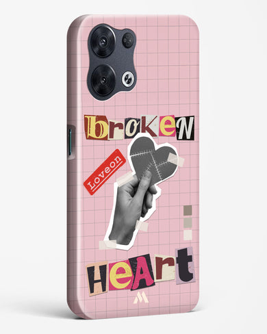 Love On Broken Heart Hard Case Phone Cover (Oppo)