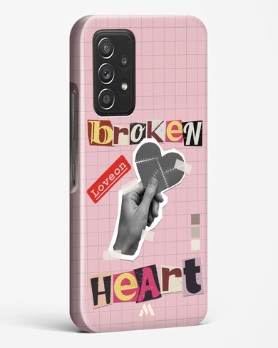 Love On Broken Heart Hard Case Phone Cover-(Samsung)