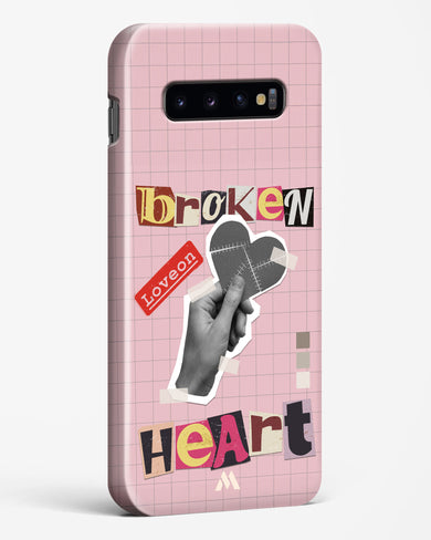 Love On Broken Heart Hard Case Phone Cover (Samsung)