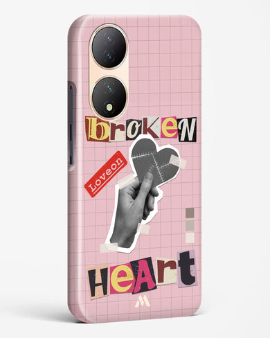 Love On Broken Heart Hard Case Phone Cover (Vivo)